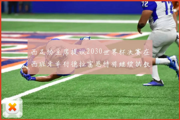西足协主席提议2030世界杯决赛在西班牙举行德拉富恩特将继续执教国家队